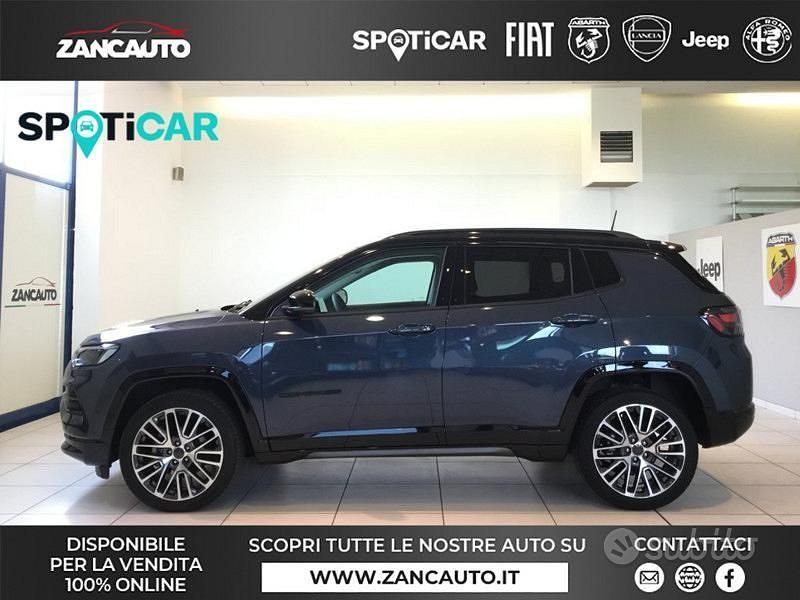 Usata Jeep Compass Summit 131 CV (96 kW) 2024 Blu/azzurro SUV