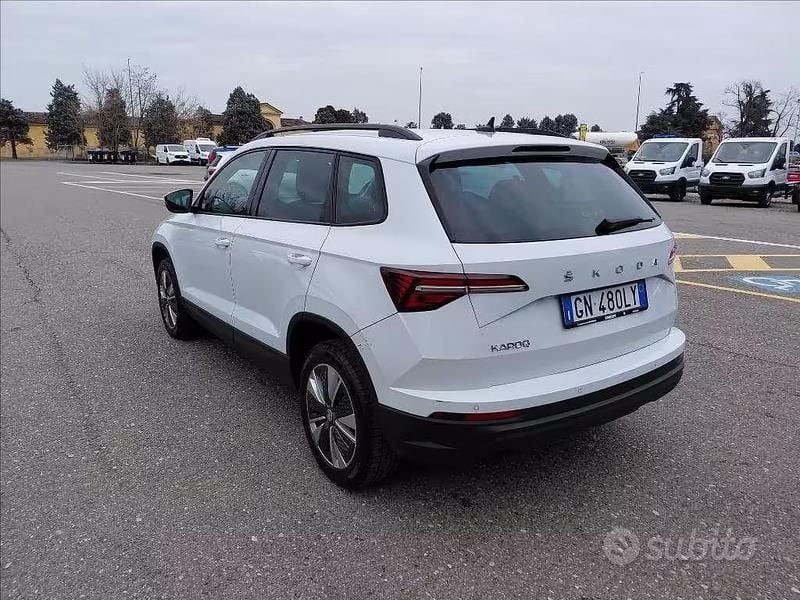 Usata Skoda Karoq Ambition 110 CV (80 kW) 2023 Bianco SUV