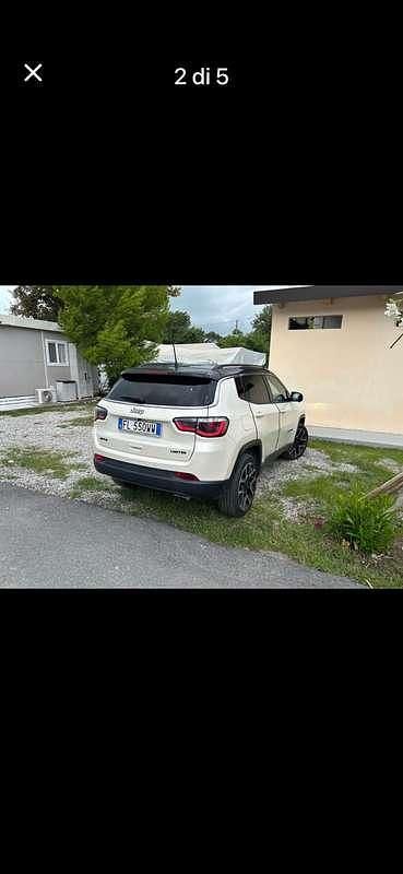 Usata Jeep Compass Limited 140 CV (102 kW) 2017 Bianco SUV