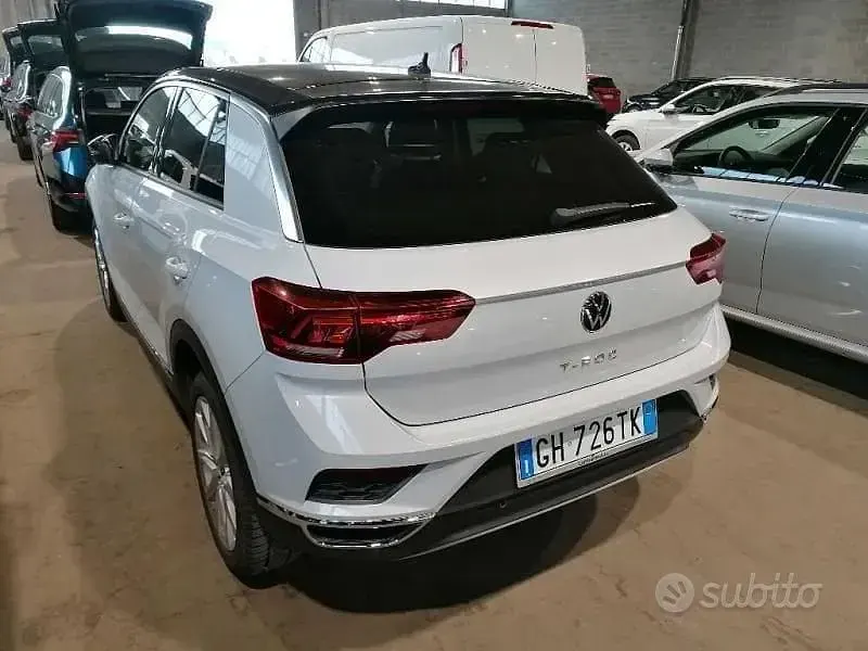 Usata VW T-Roc Advance 150 CV (110 kW) 2022 Bianco SUV