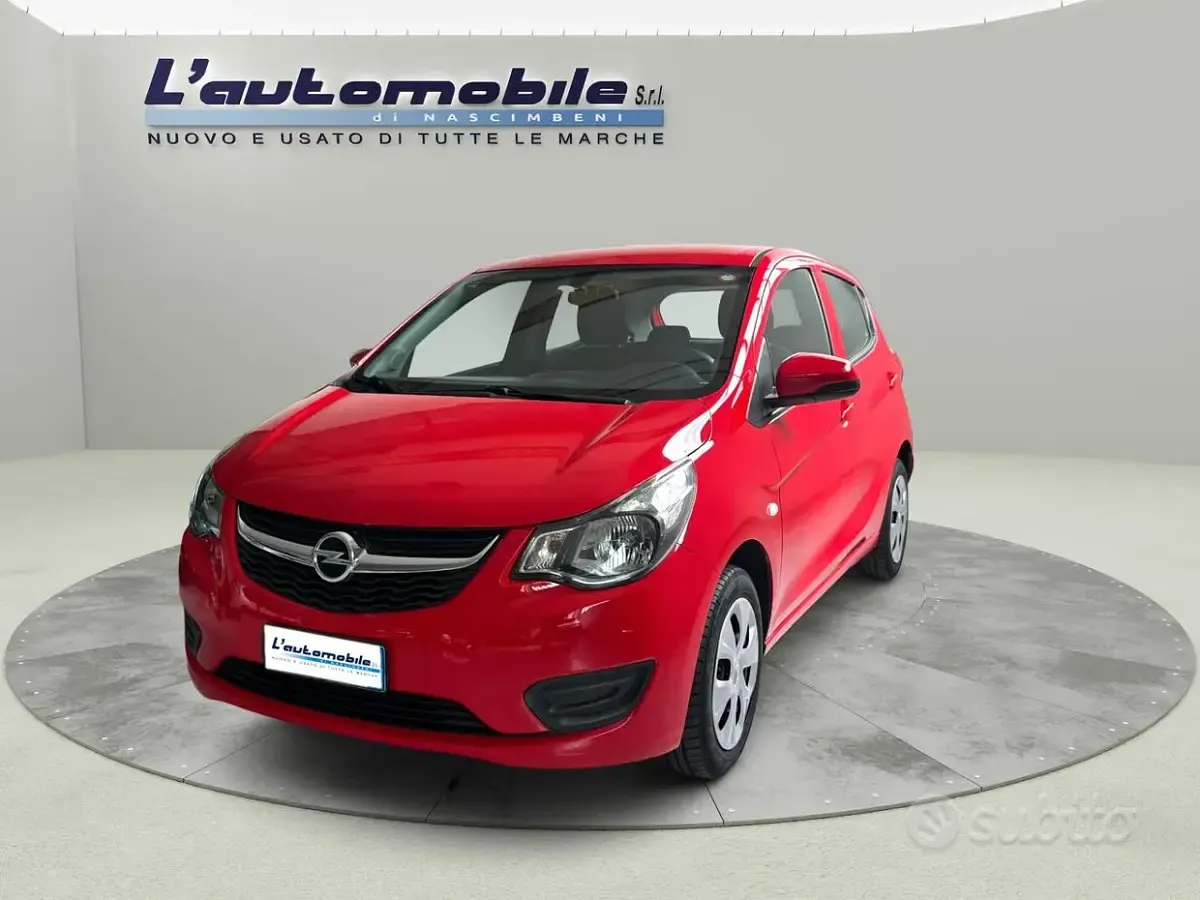 Usata Opel Karl 75 CV (55 kW) 2016 Rosso Utilitaria