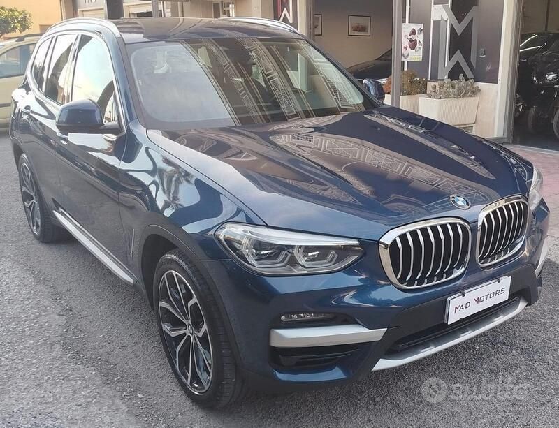 Usata BMW X3 M Sport 190 CV (139 kW) 2021 Blu SUV