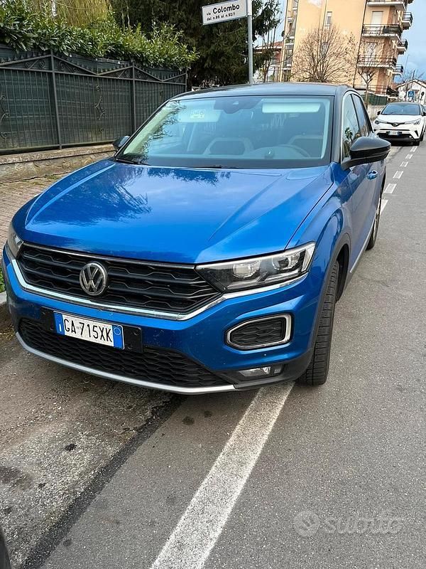 Usata VW T-Roc 2020 Blu SUV
