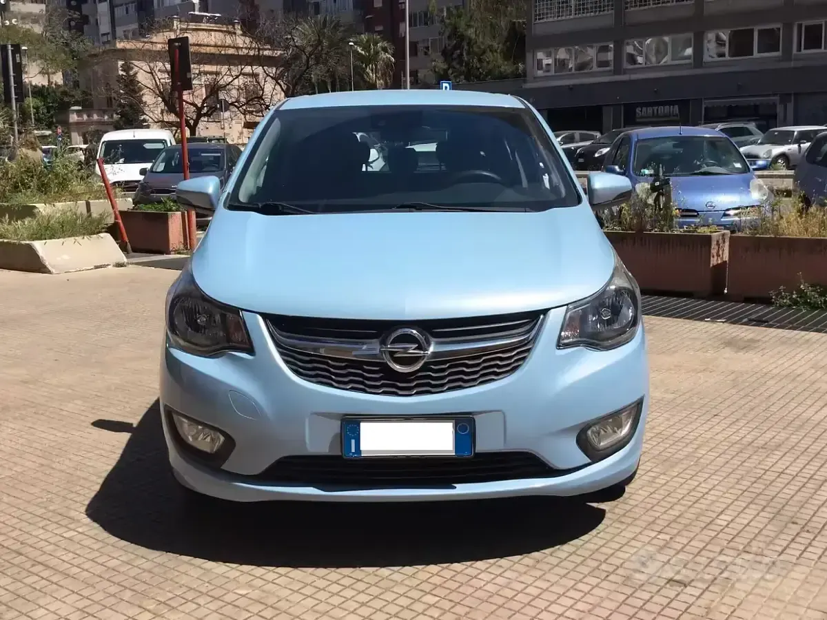 Usata Opel Karl 75 CV (55 kW) 2016 Blu Utilitaria