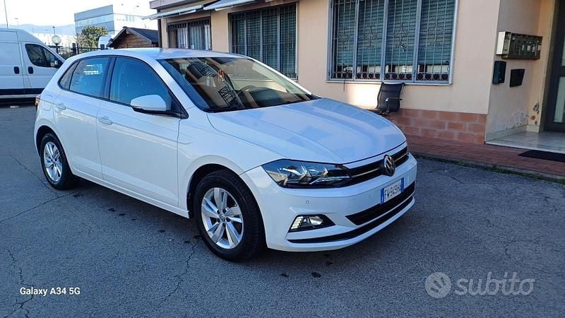 Usata VW Polo 95 CV (69 kW) 2019 Bianco Berlina