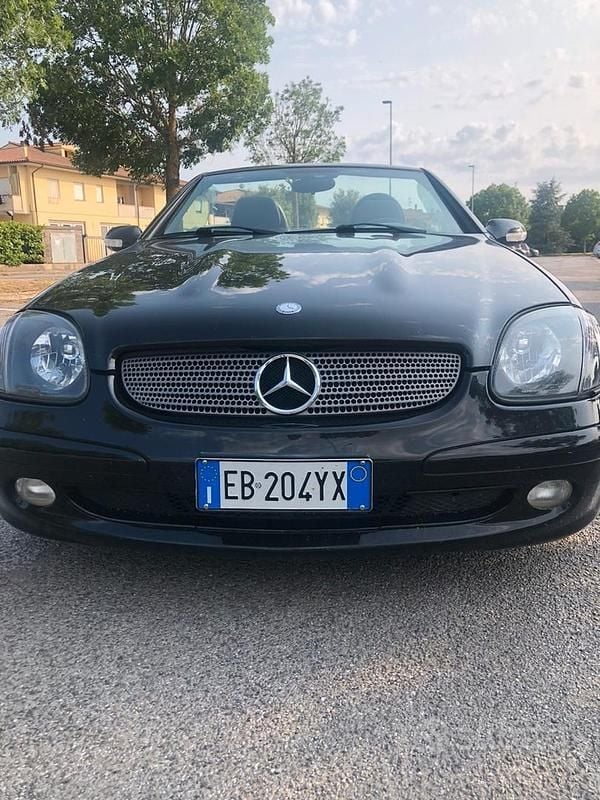 Usata Mercedes SLK200 2003 Nero Cabrio