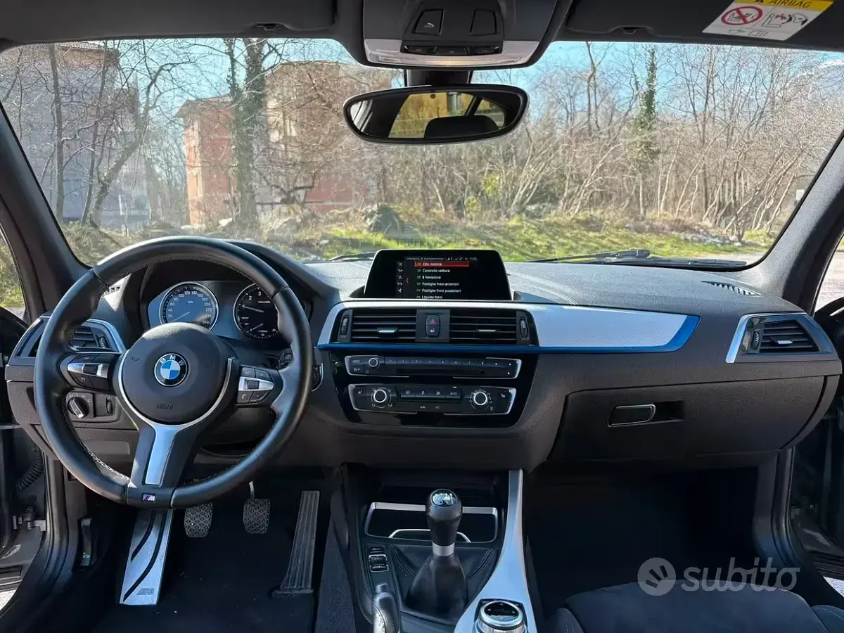 Usata BMW 120 M Sport 184 CV (135 kW) 2017 Grigio Berlina