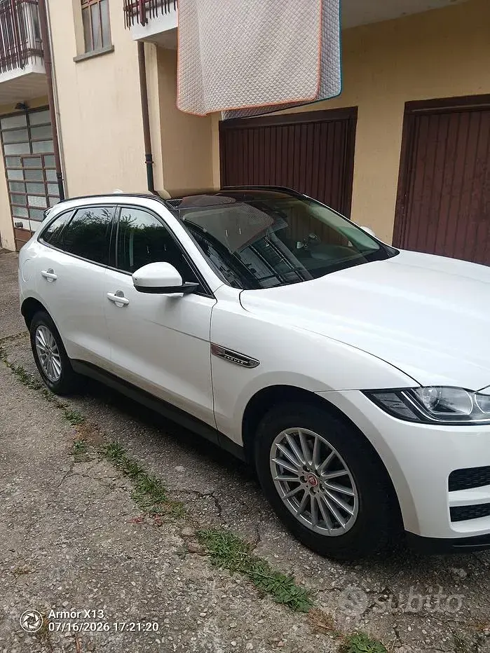 Usata Jaguar F-Pace 163 CV (119 kW) 2018 Bianco SUV