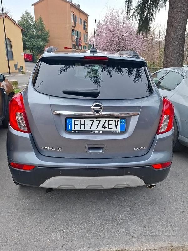 Usata Opel Mokka X 140 CV (102 kW) 2017 Grigio SUV