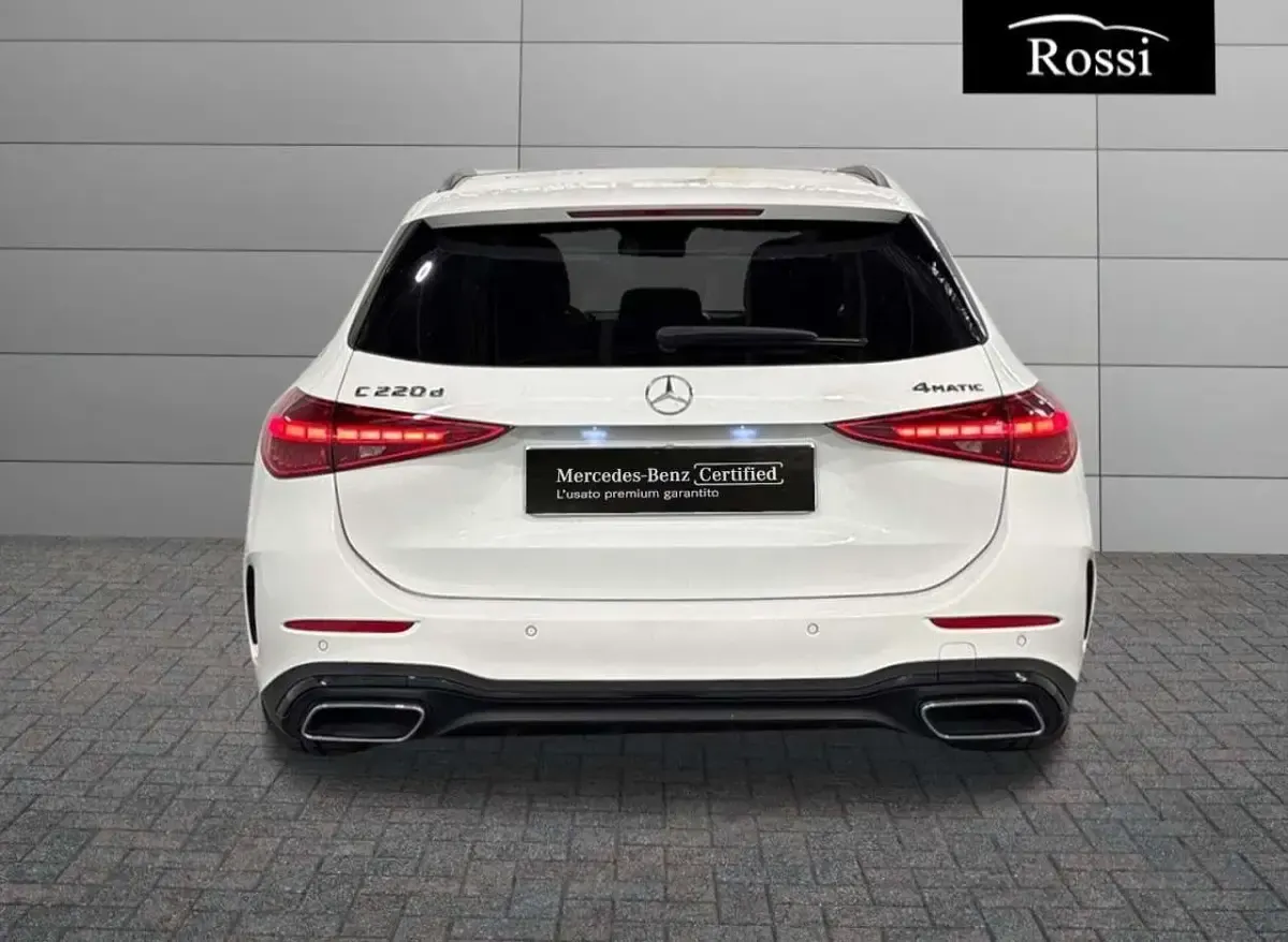 Usata Mercedes C220 Advanced 197 CV (144 kW) 2023 Bianco Station wagon