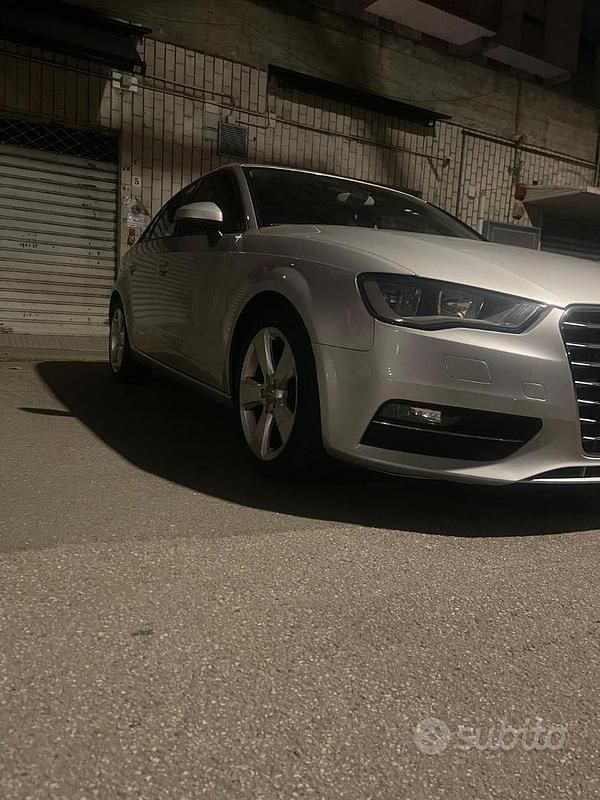 Usata Audi A3 105 CV (77 kW) 2014 Grigio Berlina