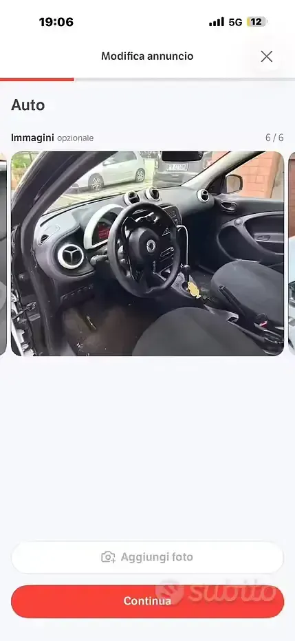 Usata Smart ForFour 64 CV (47 kW) 2016 Bianco Utilitaria