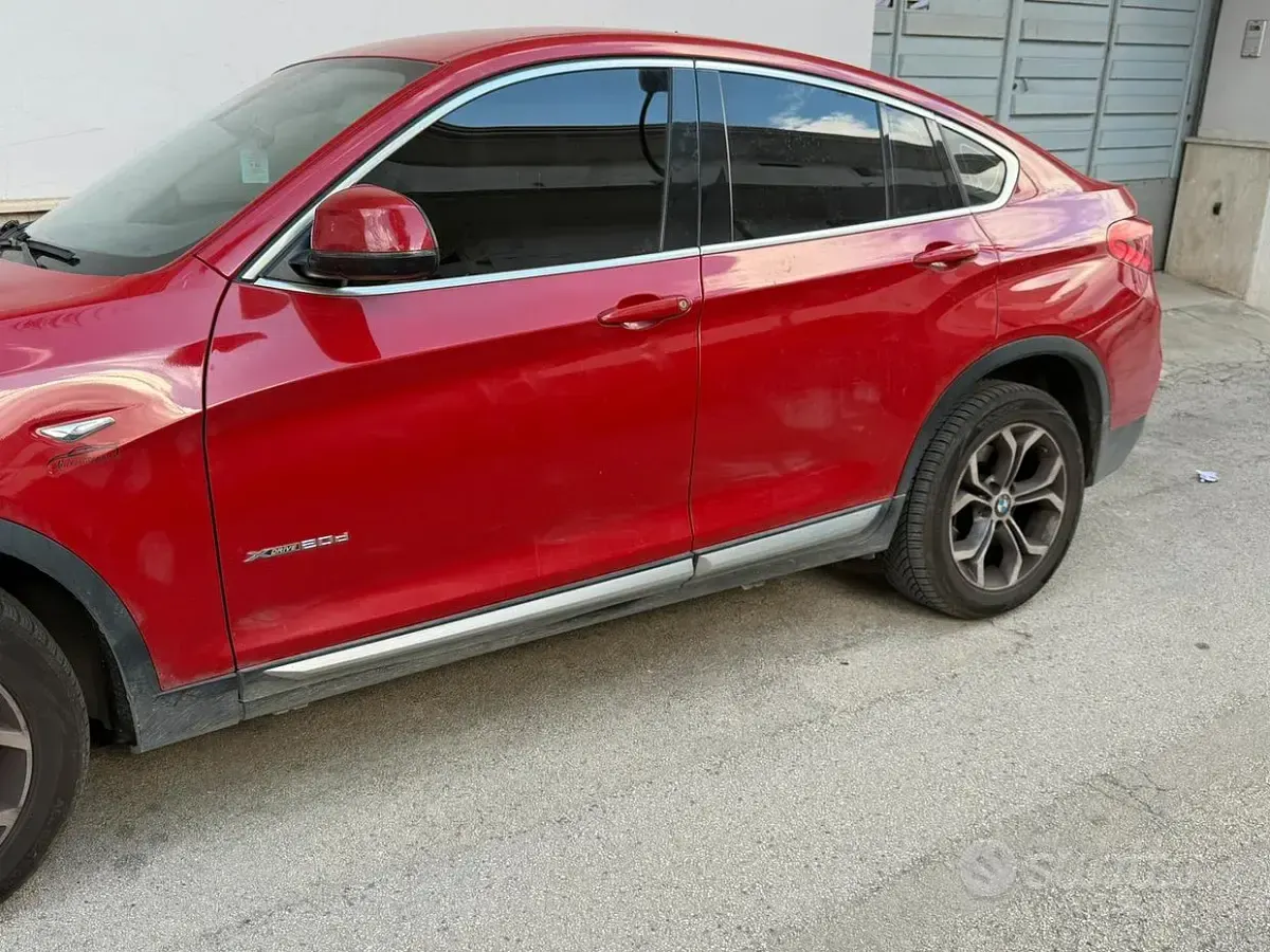 Usata BMW X4 190 CV (139 kW) 2018 Rosso SUV