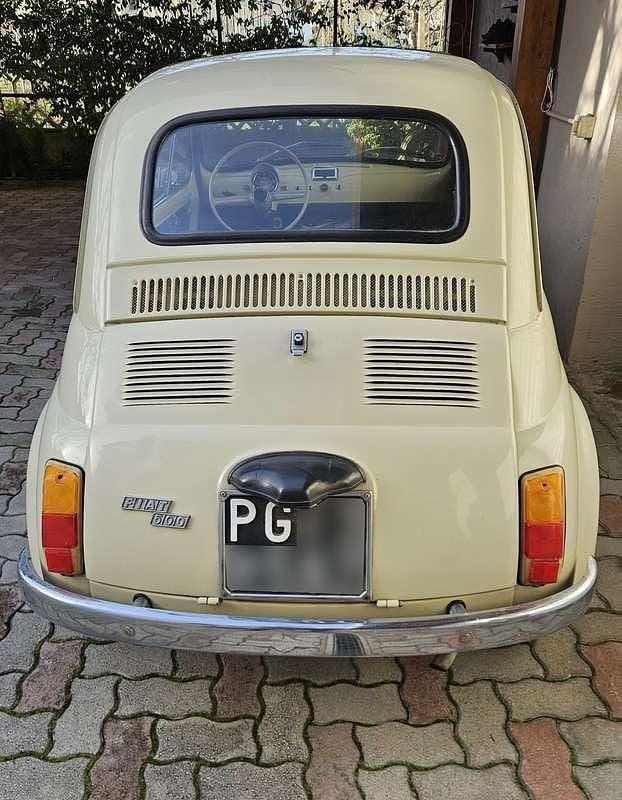 Usata Fiat 500 18 CV (13 kW) 1969 Beige Utilitaria
