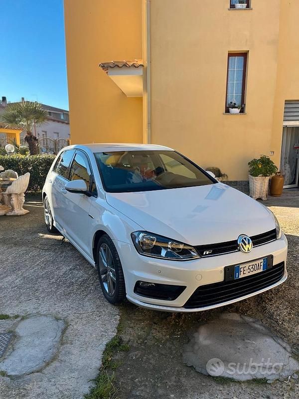 Usata VW Golf VII 150 CV (110 kW) 2016 Bianco Berlina