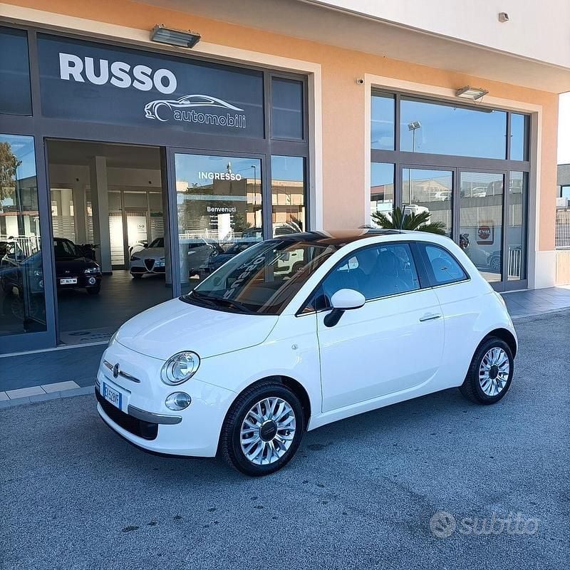 Usata Fiat 500 Lounge 69 CV (50 kW) 2014 Bianco Berlina