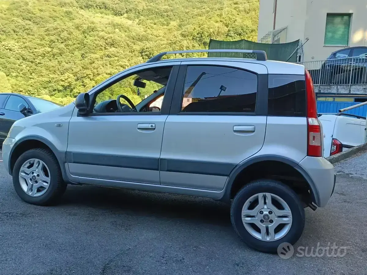 Usata Fiat Panda 4x4 69 CV (50 kW) 2011 Grigio Utilitaria