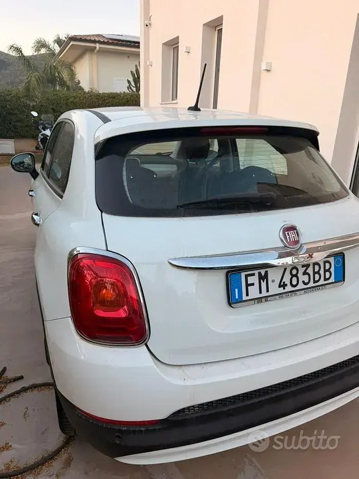 Usata Fiat 500X 120 CV (88 kW) 2017 Bianco SUV