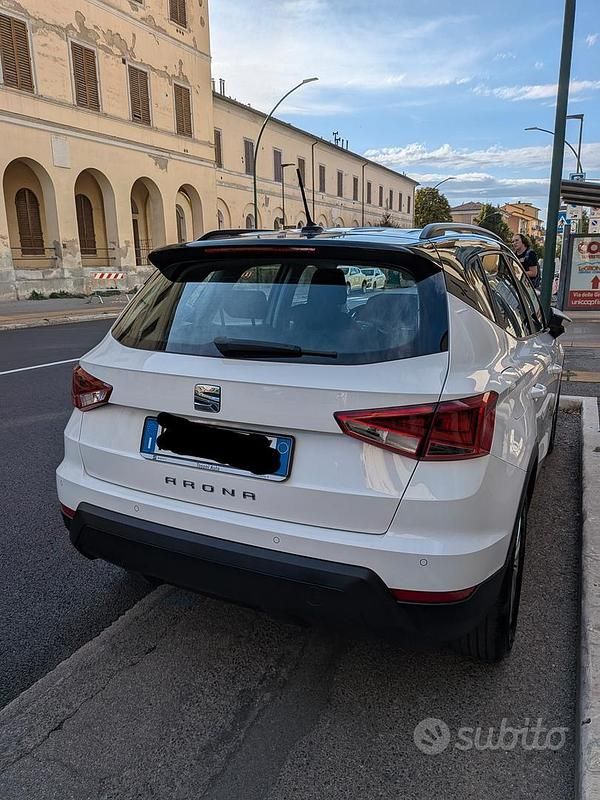 Usata Seat Arona Style 95 CV (69 kW) 2019 Bianco SUV