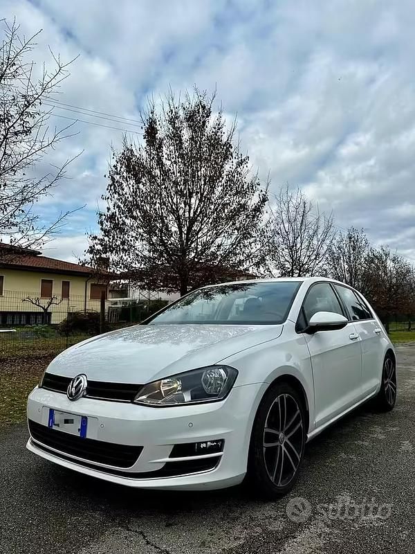 Usata VW Golf VII 2014 Bianco Berlina