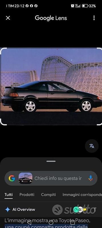 Usata 1997 Toyota Paseo Coupé | 3000 € - Immagine 1/1