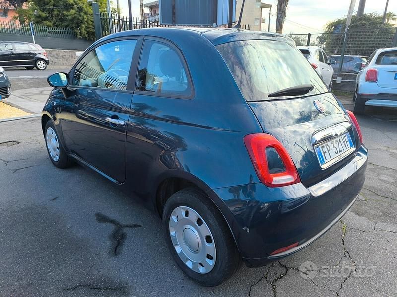 Usata Fiat 500 Lounge 69 CV (50 kW) 2018 Blu Berlina