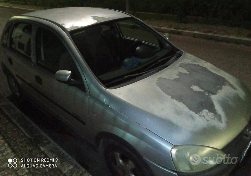 Usata Opel Corsa 2001 Grigio Utilitaria