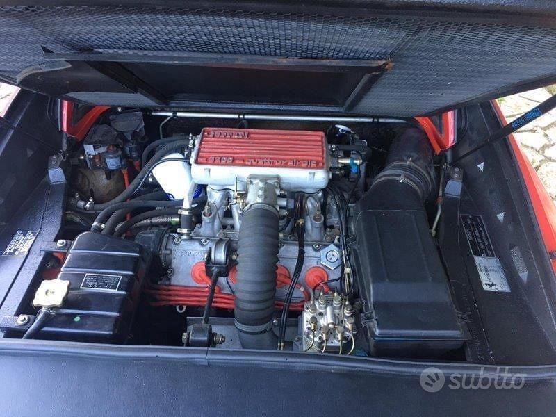 Usata Ferrari 208 270 CV (198 kW) 1986 Rosso Coupé