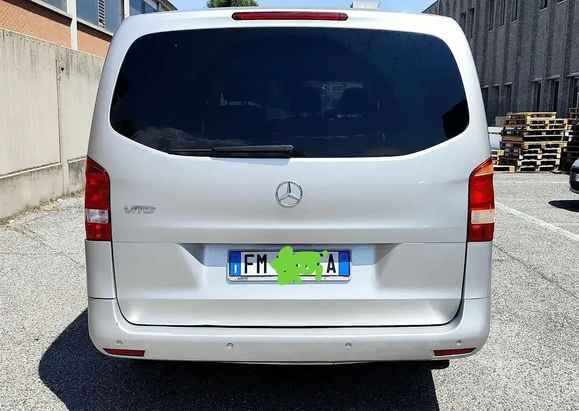 Usata Mercedes Vito 163 CV (119 kW) 2017 Argento Furgone