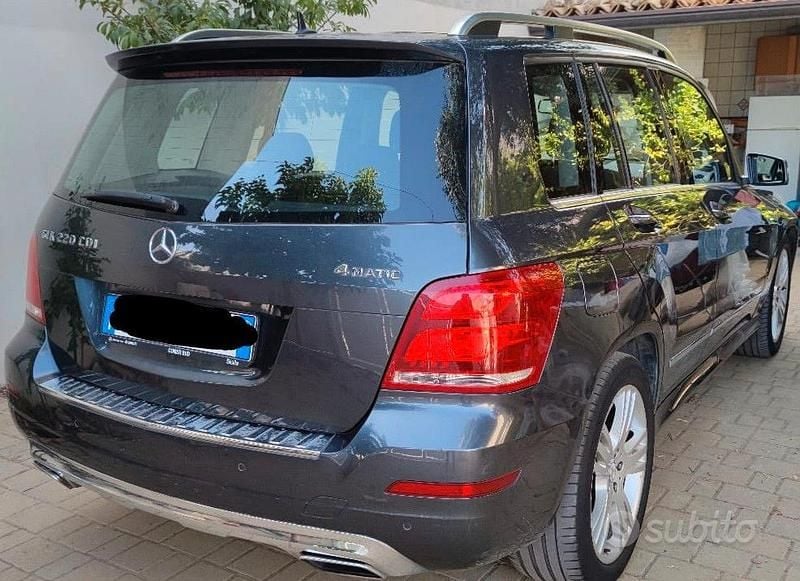Usata Mercedes GLK220 170 CV (125 kW) 2013 Grigio SUV