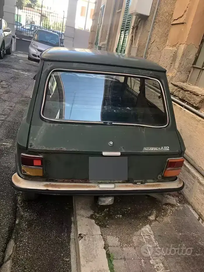 Usata Autobianchi A112 1970 Verde Utilitaria