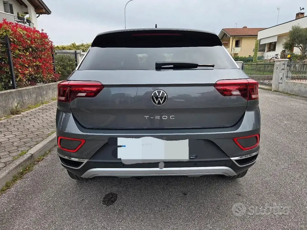 Usata VW T-Roc Style 150 CV (110 kW) 2022 Grigio SUV