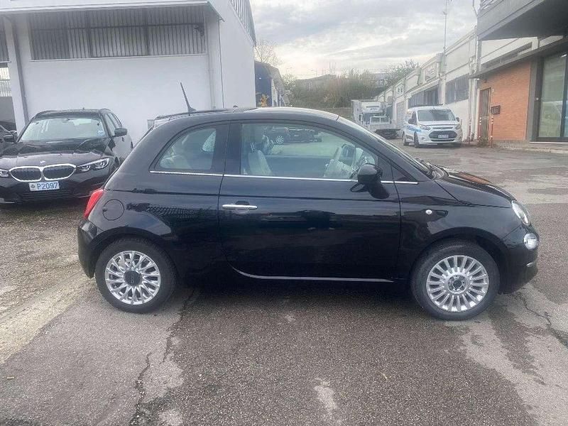 Usata Fiat 500 Lounge 69 CV (50 kW) 2017 Nero Utilitaria