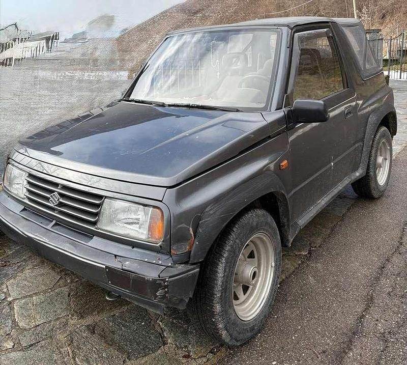 Usata Suzuki Vitara 75 CV (55 kW) 1990 Blu/azzurro Cabrio