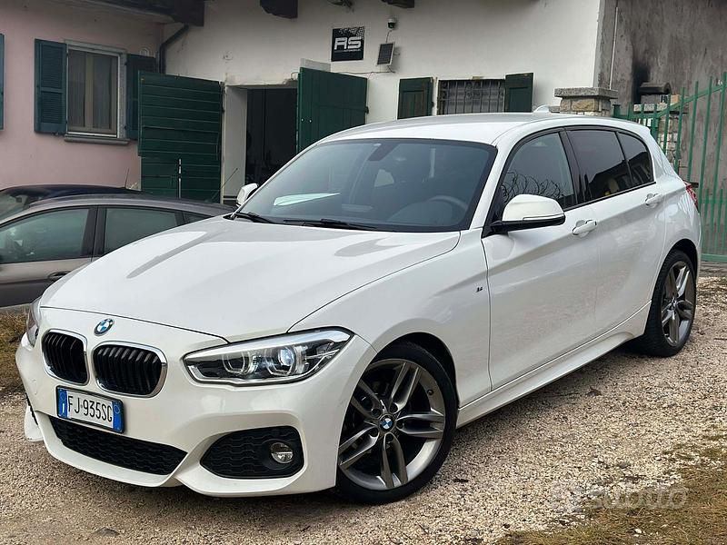 Usata BMW 116 M Sport 116 CV (85 kW) 2017 Bianco Utilitaria