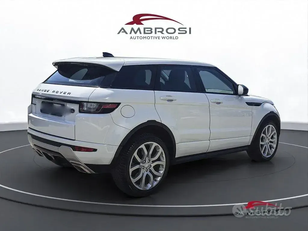 Usata Land Rover Range Rover evoque Dynamic 150 CV (110 kW) 2019 Bianco SUV