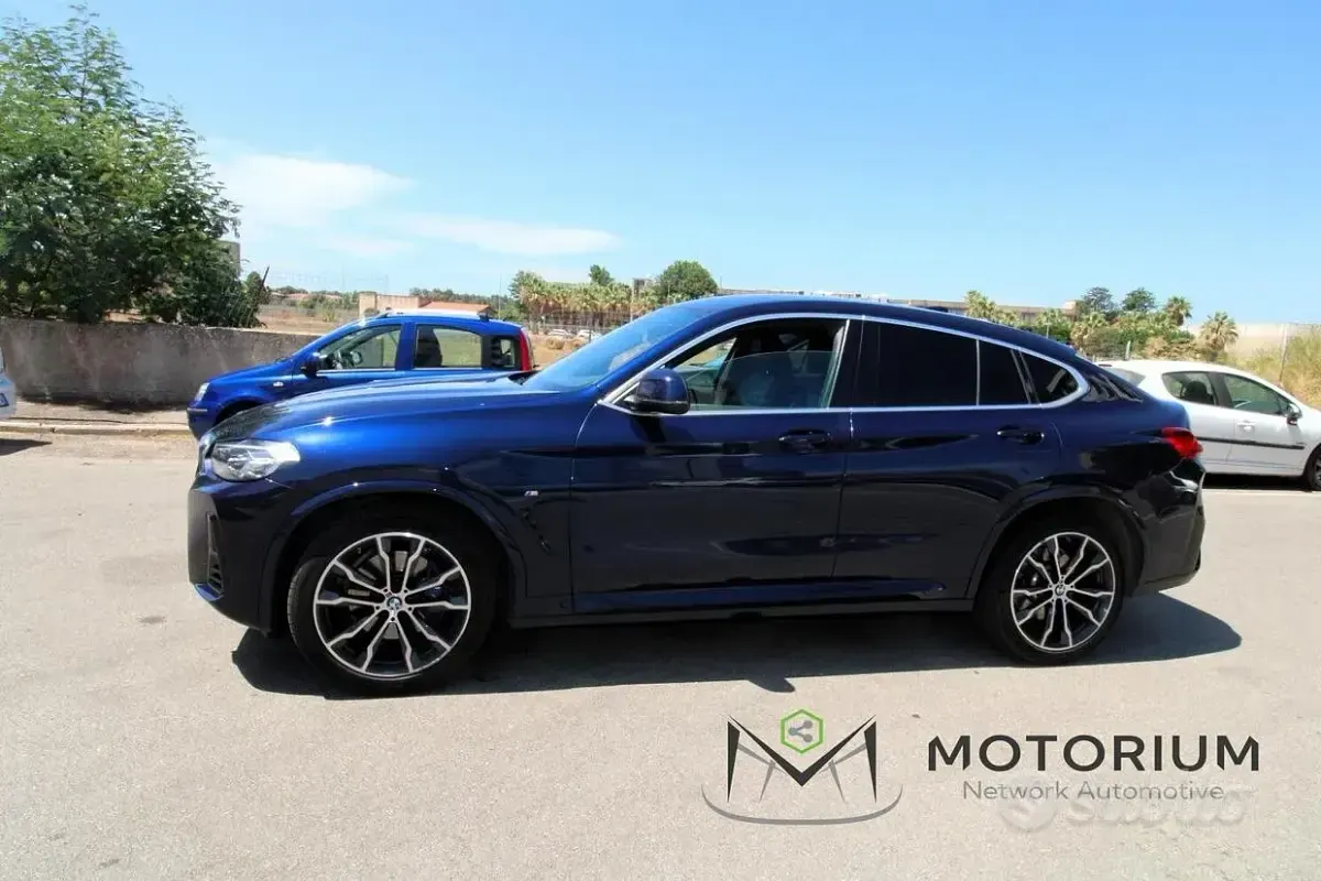 Usata BMW X4 M Sport 190 CV (139 kW) 2021 Bluazzurro SUV