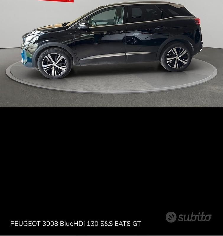 Usata Peugeot 3008 GT 2023 Nero SUV