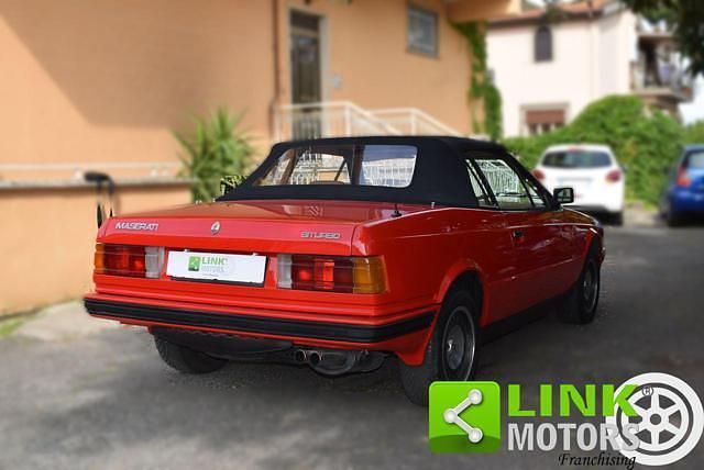 Usata Maserati Biturbo 184 CV (135 kW) 1987 Rosso Cabrio