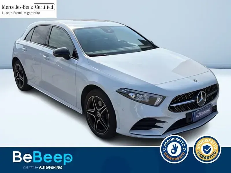 Usata Mercedes A250 Premium 160 CV (117 kW) 2022 Bianco pastello Berlina