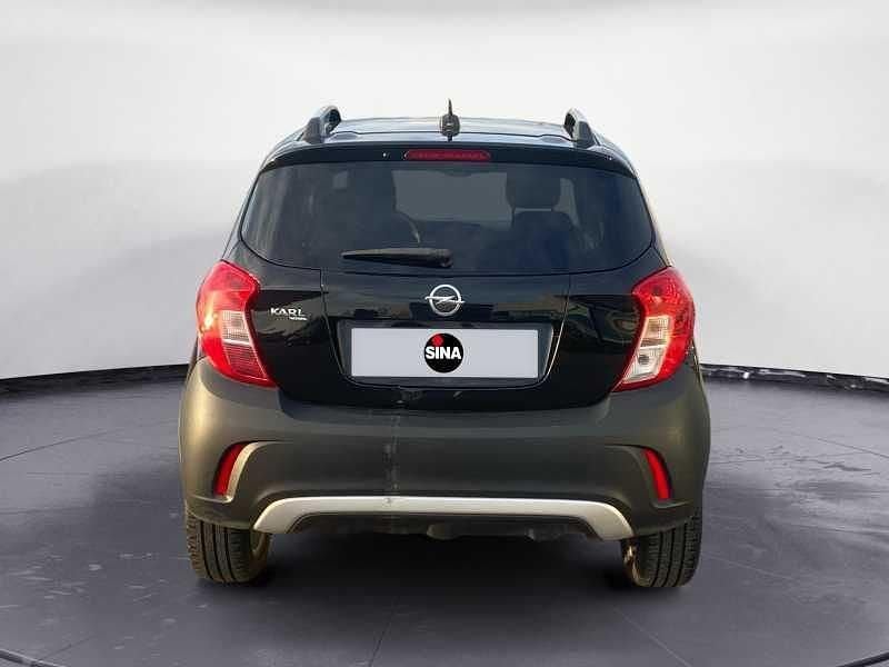 Usata Opel Karl Rocks 75 CV (55 kW) 2018 Nero Utilitaria