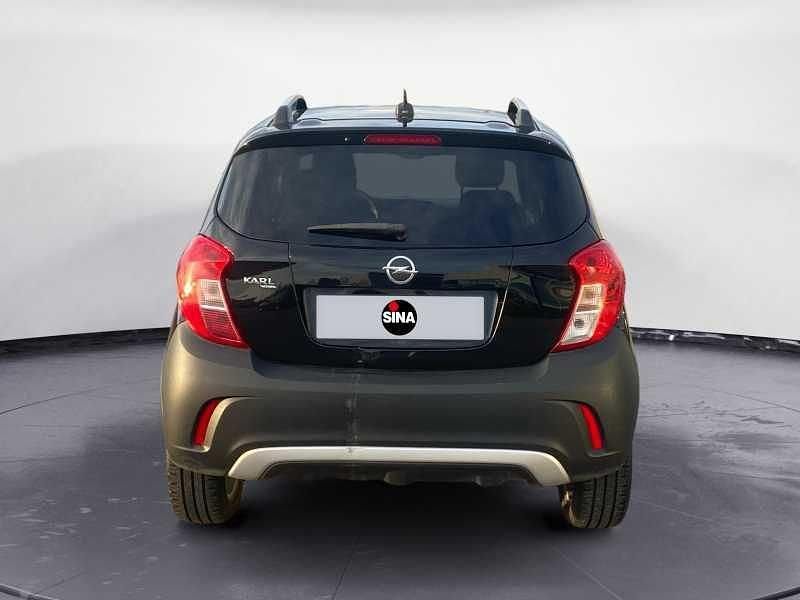 Usata Opel Karl Rocks 75 CV (55 kW) 2018 Nero Utilitaria