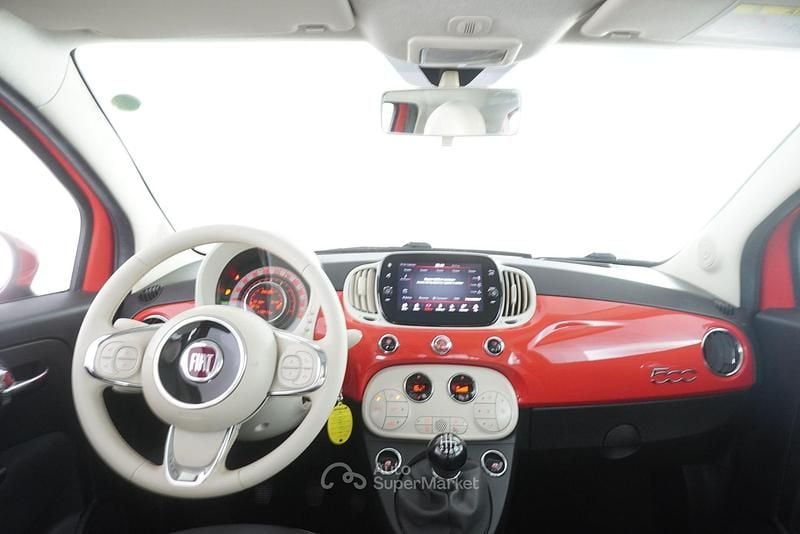 Usata Fiat 500 Lounge 69 CV (50 kW) 2021 Rosso Berlina