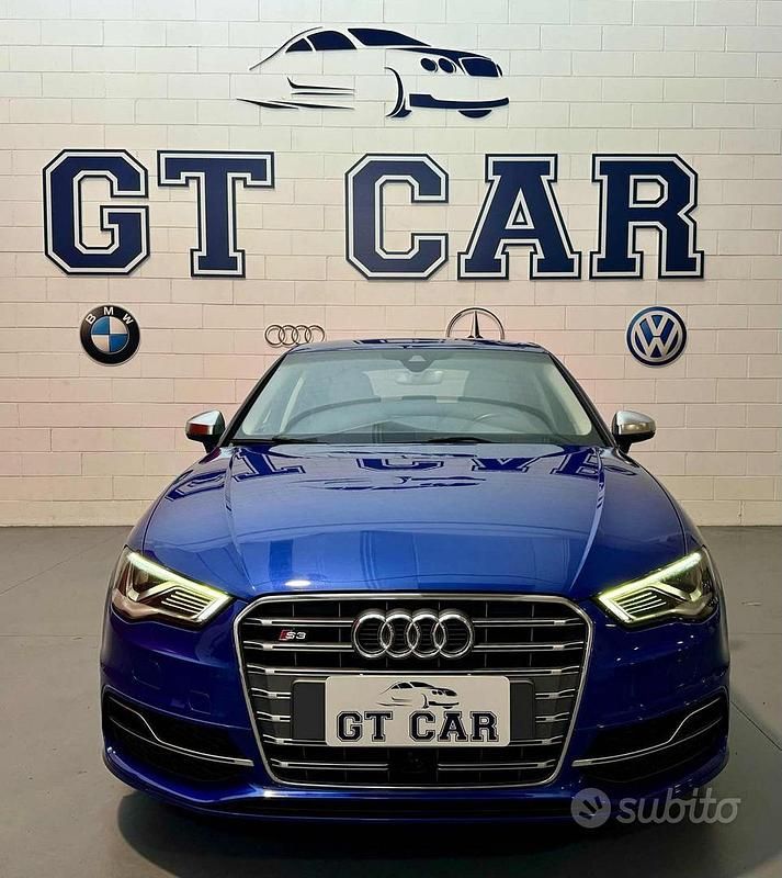 Usata Audi S3 Ambiente 299 CV (219 kW) 2016 Blu Berlina
