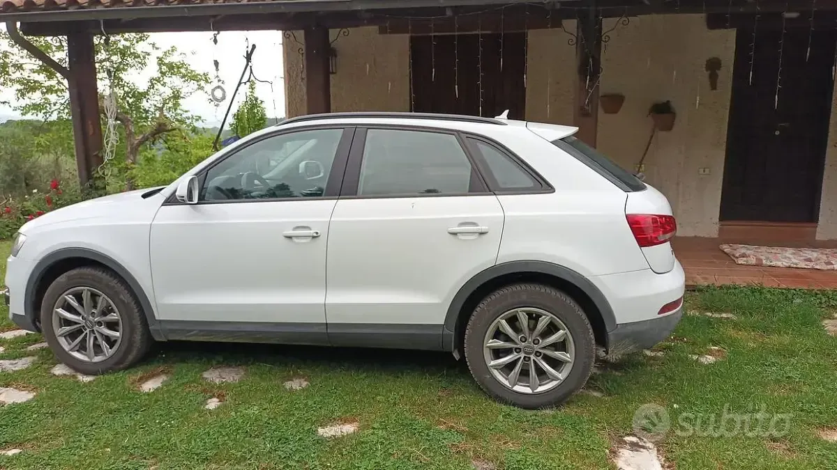 Usata Audi Q3 150 CV (110 kW) 2013 Bianco SUV