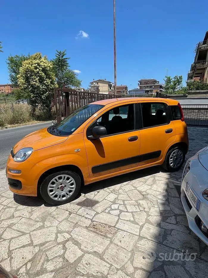Usata Fiat Panda Easy 69 CV (50 kW) 2017 Arancione Utilitaria