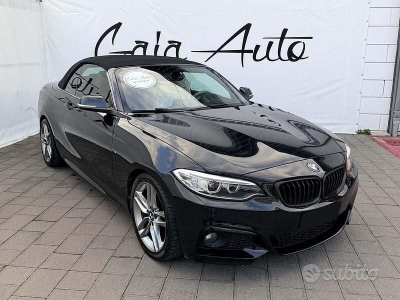 Usata BMW 220 M Sport 190 CV (139 kW) 2015 Nero Coupé