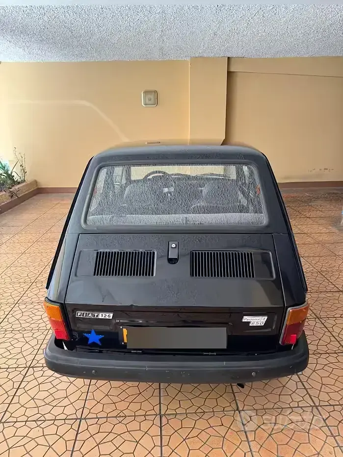 Usata Fiat 126 24 CV (17 kW) 1982 Nero Utilitaria