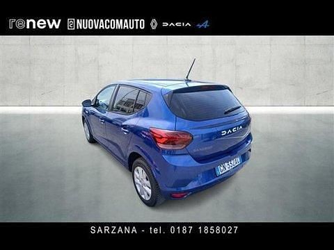 Usata Dacia Sandero Comfort 100 CV (73 kW) 2023 Blu scuro Utilitaria