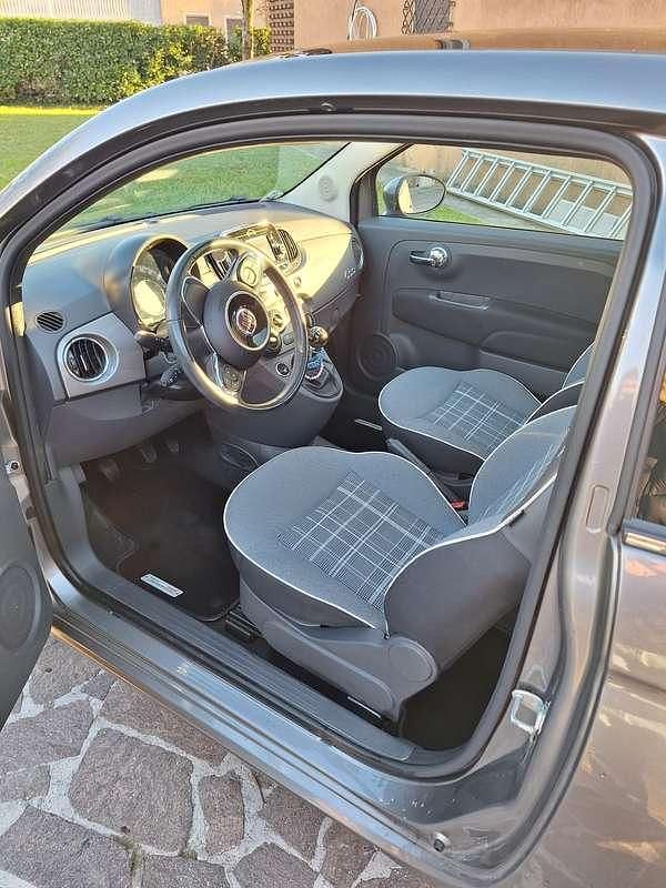 Usata Fiat 500 Lounge 69 CV (50 kW) 2017 Grigio Utilitaria